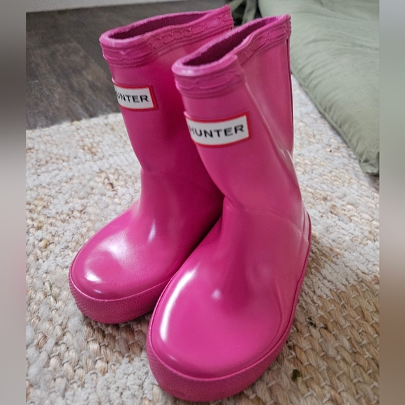 Hunter Pink Boots - Picture 2 of 7